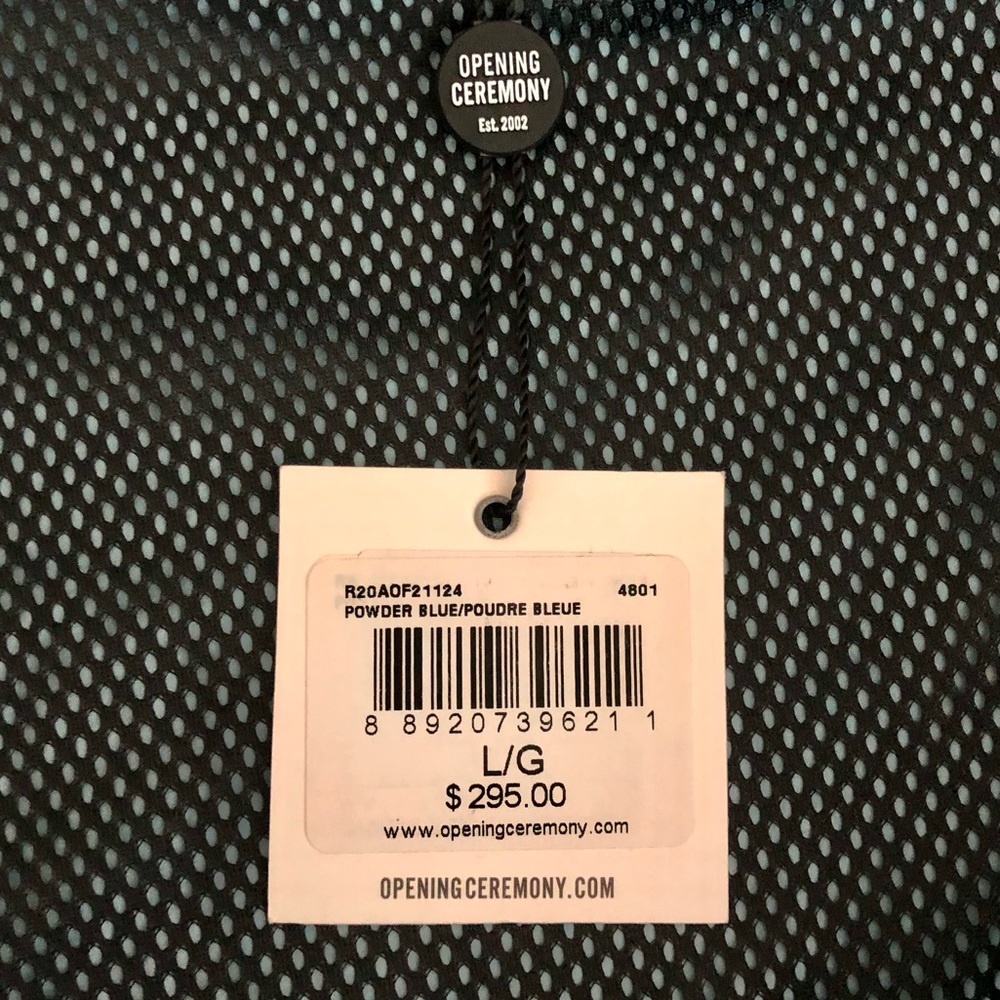 NWT Opening Ceremony Color Blocked Nylon Jacket - Picture 9 of 10